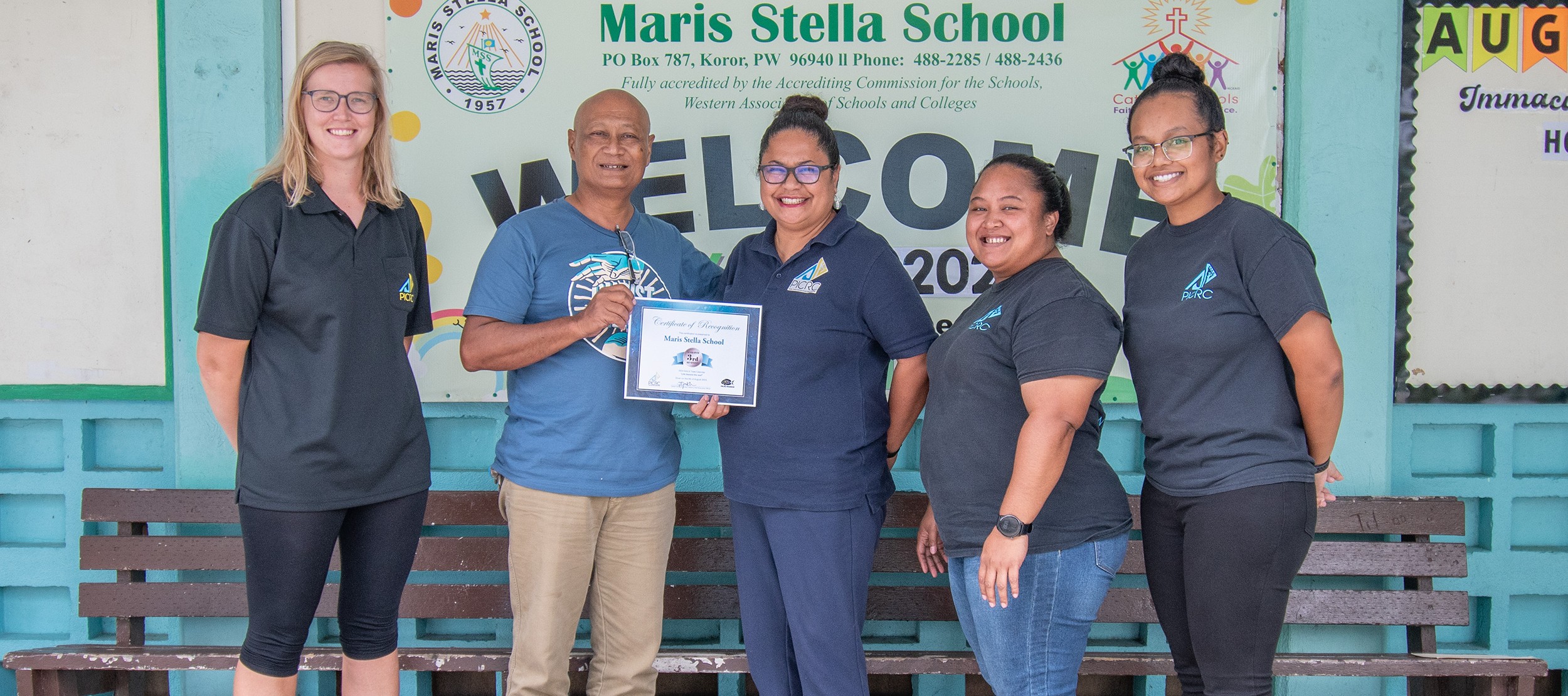 Maris Stella School takes 3rd place in overall school participation of the 2024 Arts & Tides Calendar Contest