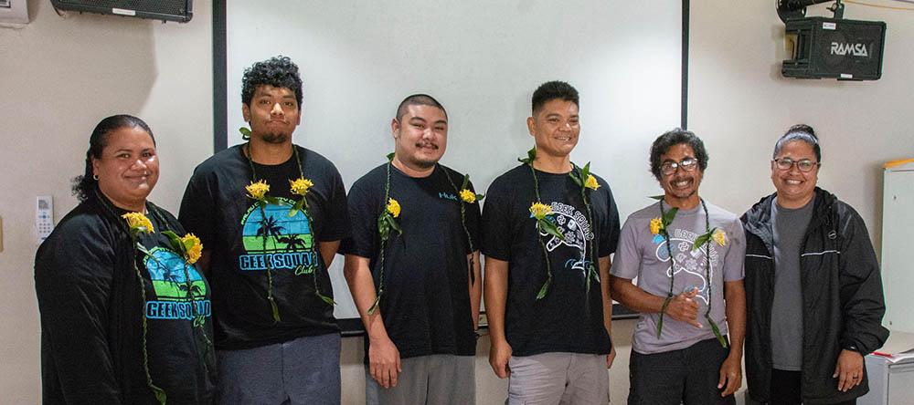 Palau Community College Information Technology (IT) students complete their internship program at PICRC