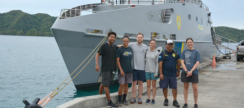 Bureau of Maritime Security and Fish and Wildlife Protection and PICRC conducts joint enforcement surveillance and eDNA Research in the PNMS