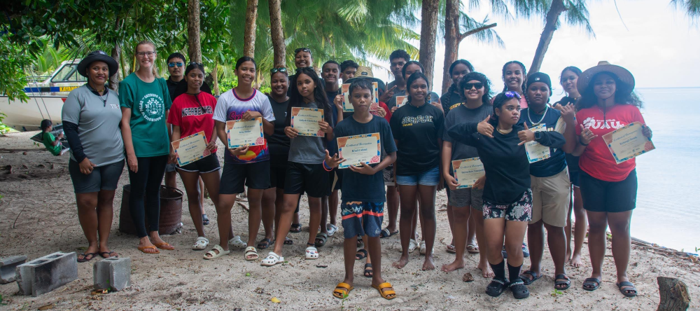 New Summer Program launched by Palau International Coral Reef Center and Palau Community College Educational Talent Search Program