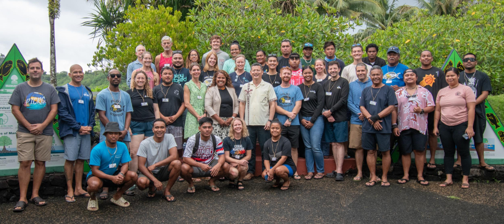 PICRC collaborates with international experts to build capacity of local workforce for coral restoration