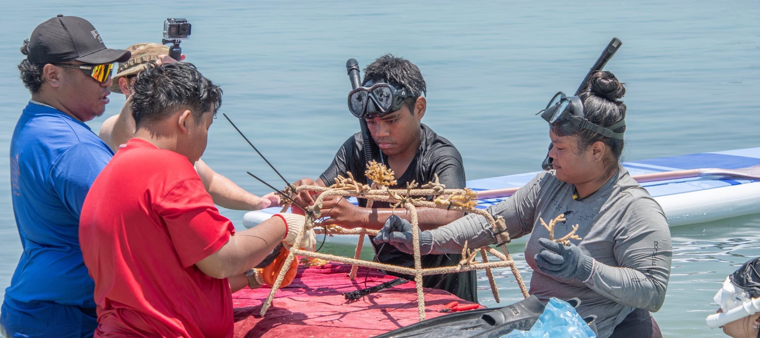 PICRC Celebrates Earth Day with Educational Coral Restoration Activities