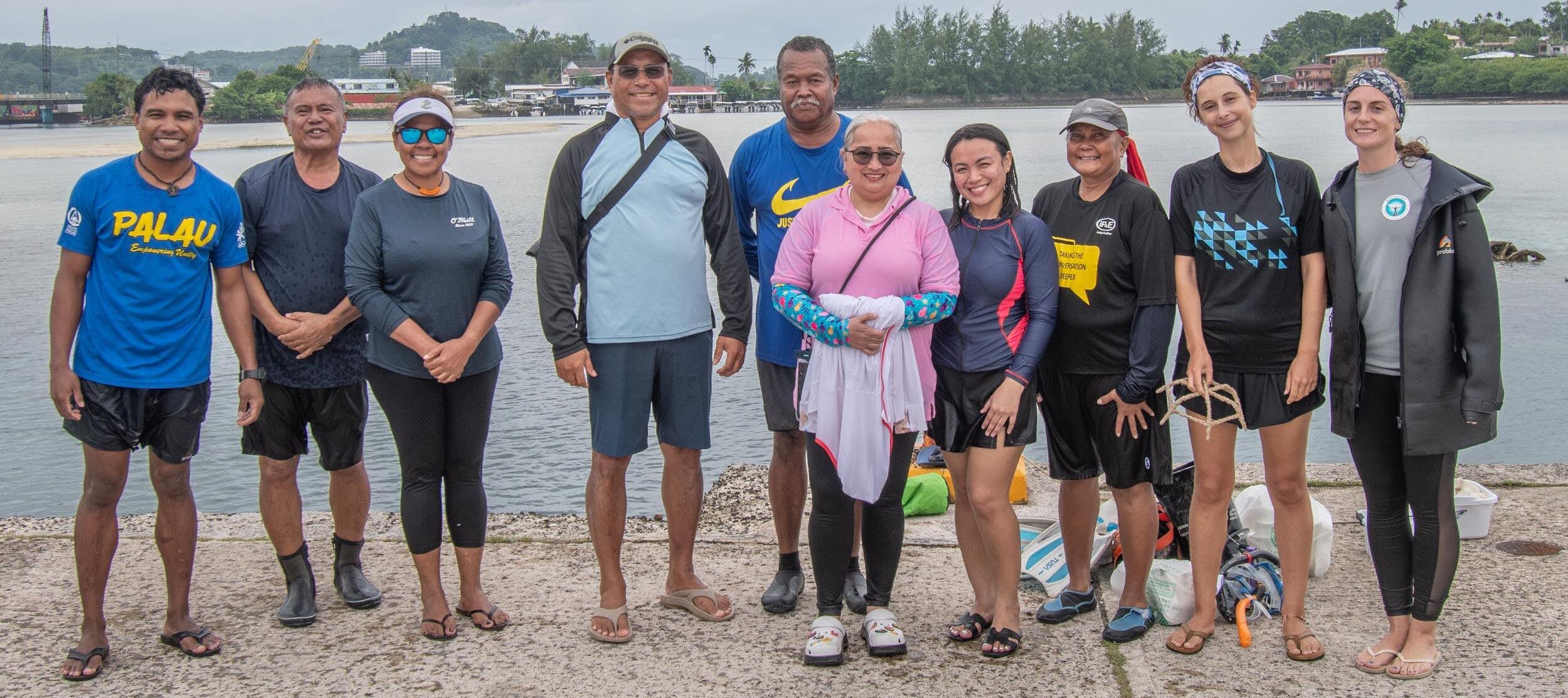 PICRC Invites Major Donors to Visit Its Marine Research Sites