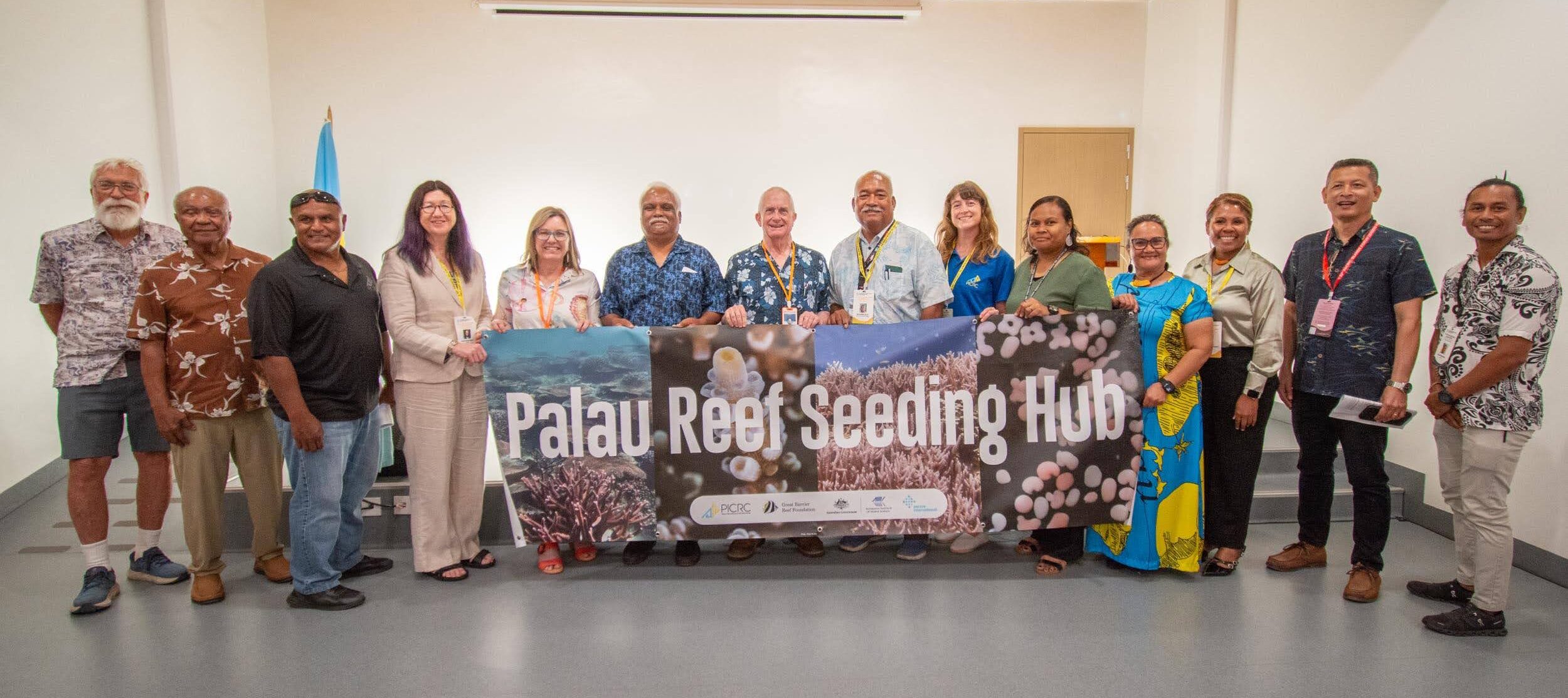 The Palau Reef Seeding Hub, based at PICRC, will accelerate climate-resilient coral restoration in Palau